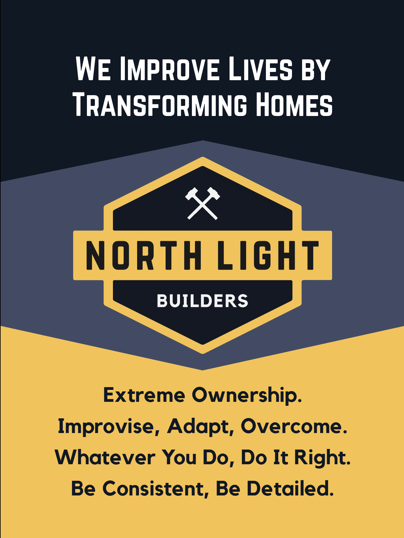 North Light Builders Core Ideology