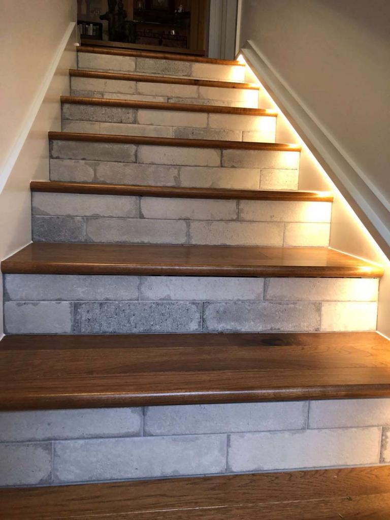 Whole Home Remodel Stair Detail